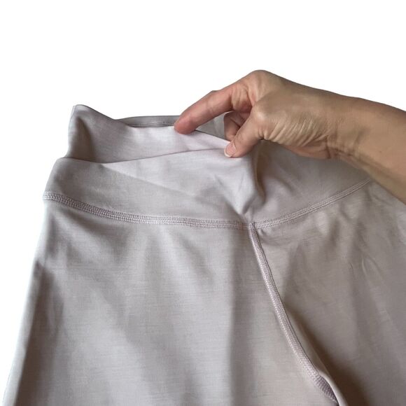 Nike Womens Yoga Wrap High Waist Leggings cj4215-516 Plum Chalk Barely Rose L - Picture 7 of 16